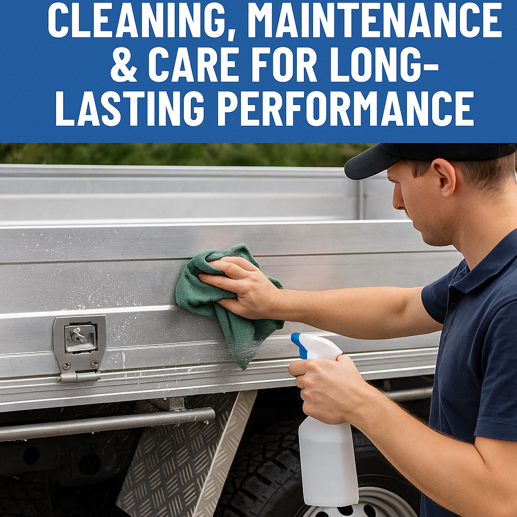 Aluminium Ute Tray Cleaning