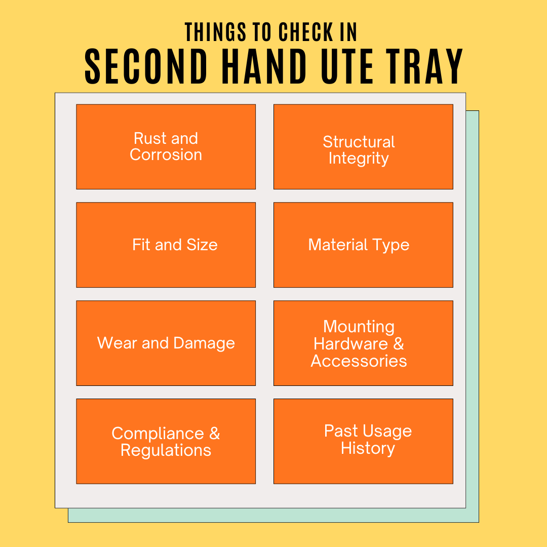 What to check in second hand ute tray perth