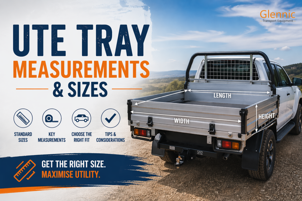 ute tray measurements