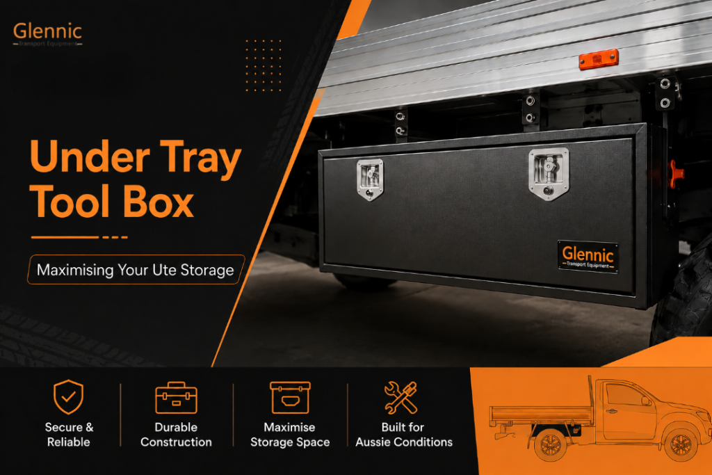 under tray tool box