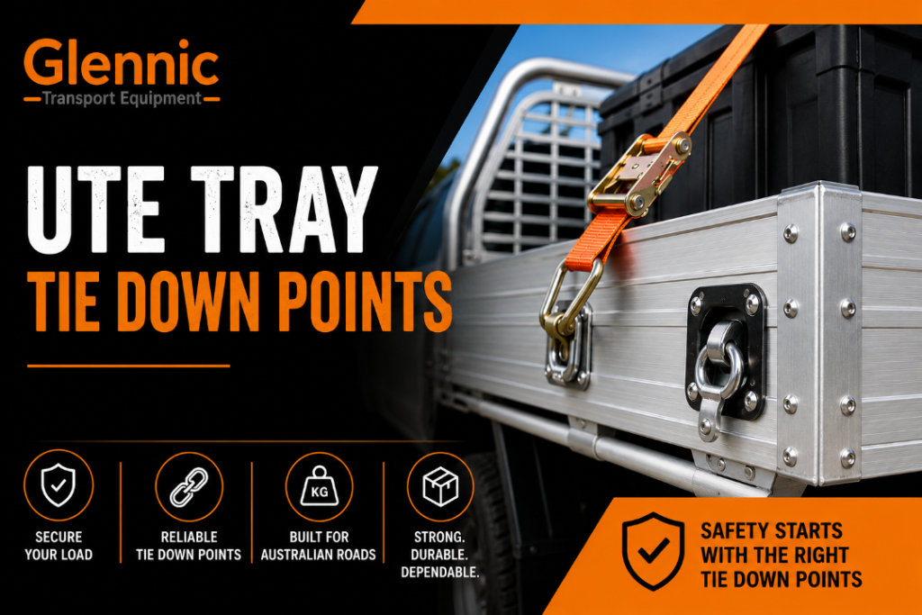 ute tray tie down points