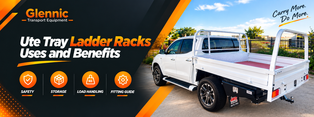 ute tray ladder racks